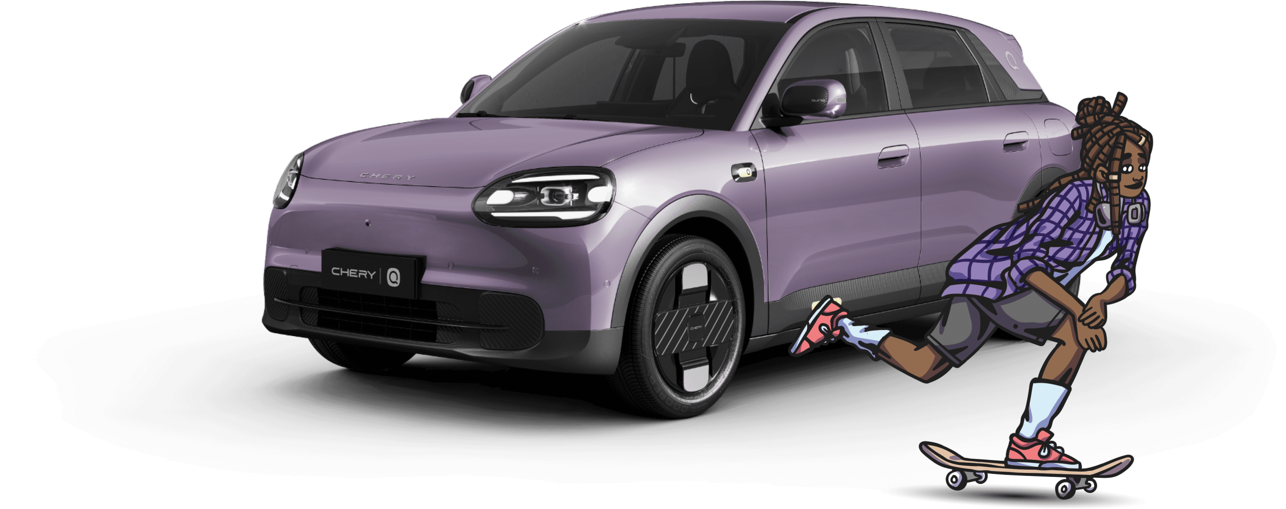 Purple Chery Q