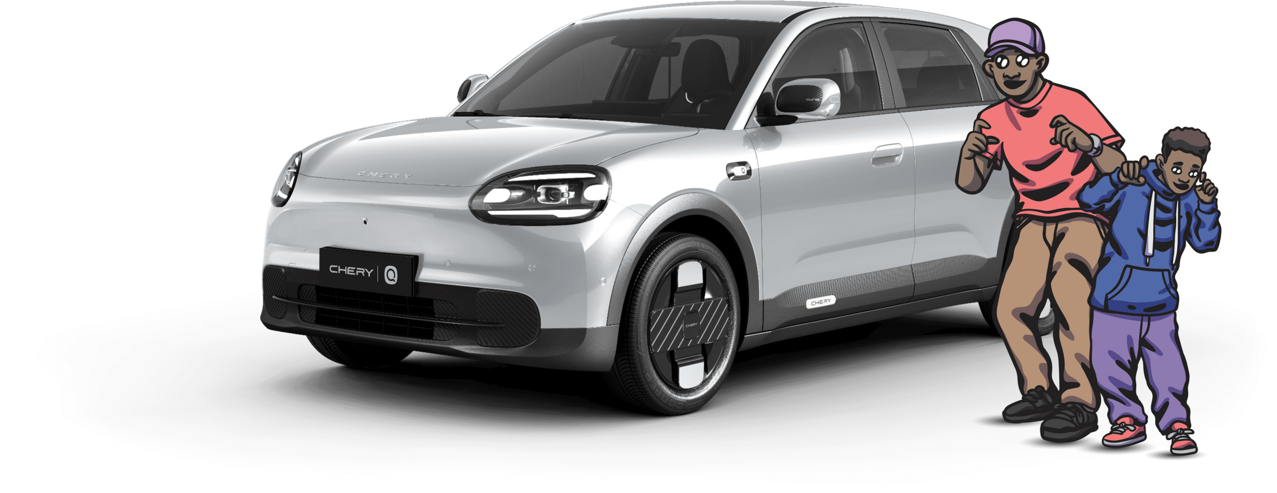 Silver Chery Q